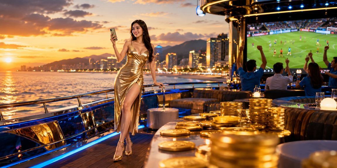 Người chơi tại Đà Nẵng thư giãn với cà phê và đặt kèo 32140 trên điện thoại