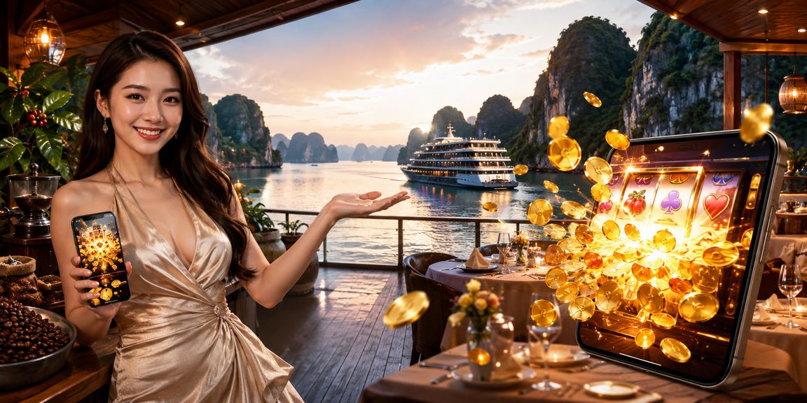 Tựa game slot chủ đề Vịnh Hạ Long tại nền tảng cá cược 32140