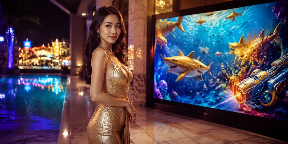 Khung cảnh chợ đêm Nha Trang về buổi tối, người dùng thư giãn với game bắn cá trực tuyến trên điện thoại