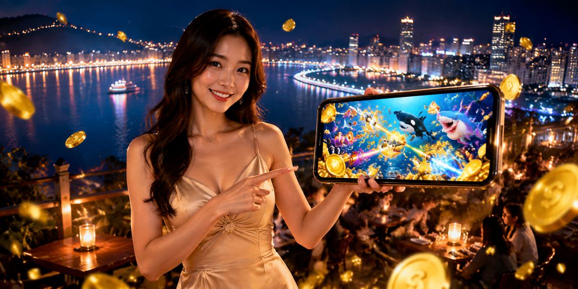 Người dùng Vũng Tàu thưởng thức cà phê buổi sáng trong khi xem game bắn cá mới trên điện thoại